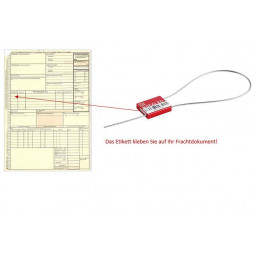 Cable seal CableLock Ø 1.5 - Ø 3.5 mm, various colors