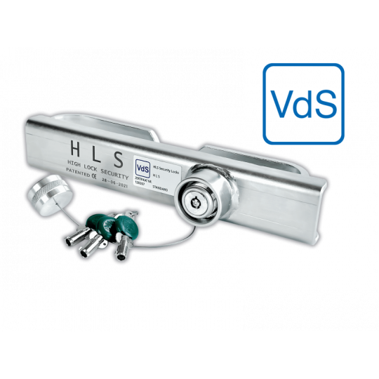 High-quality VdS certified V2A Container lock HLS