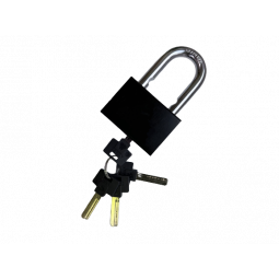 Padlock with 4 keys