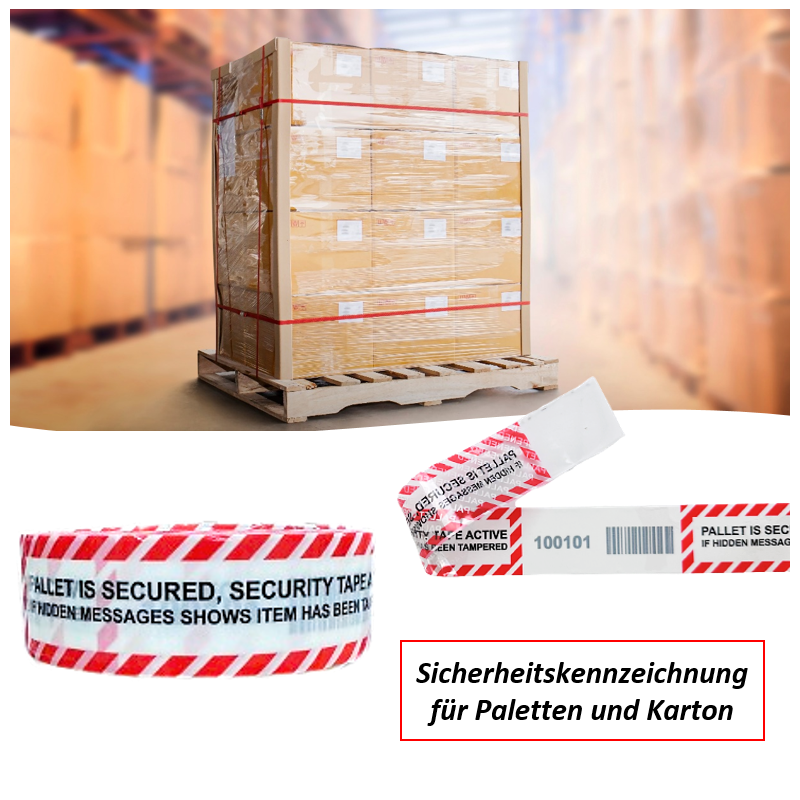 Sicherheitsklebeband Pallet Guard