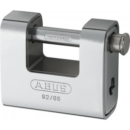 ABUS Monobloc 92 steel padlock in 2 sizes