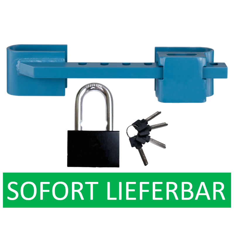 Container lock Basis incl. padlock