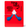 Tilt indicator Tip'N Tell