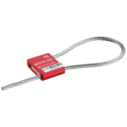 Cable Lock 5,0 mit Etikett, rot