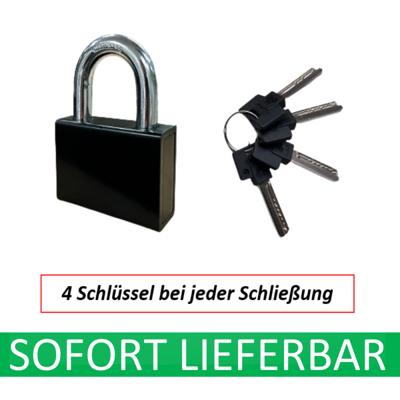 Padlock shackle lock Ø 13 mm