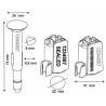 Container seal Mareseal according to ISO / PAS 17712: 2013