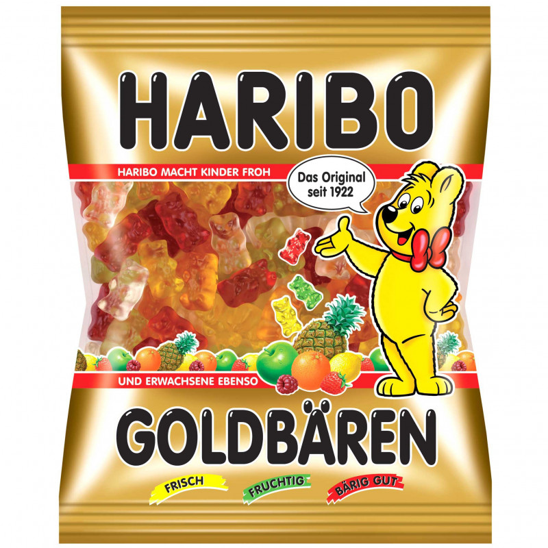 HARIBO fruit gum package